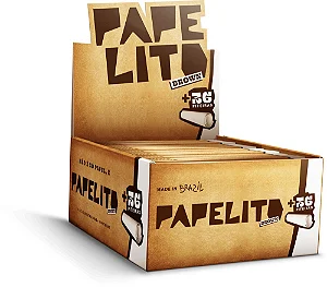 Seda King Size Papelito Brown com Piteira