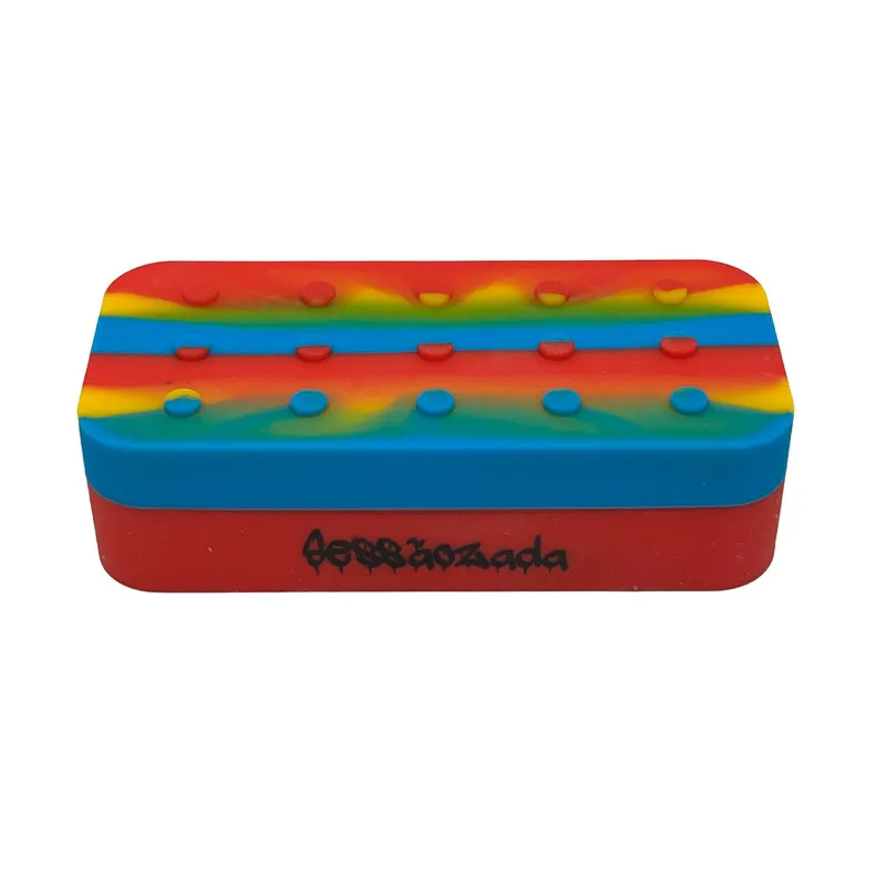 Slick Sessãozada de Silicone Lego com Divisórias 34ml - Vermelho, azul e amarelo