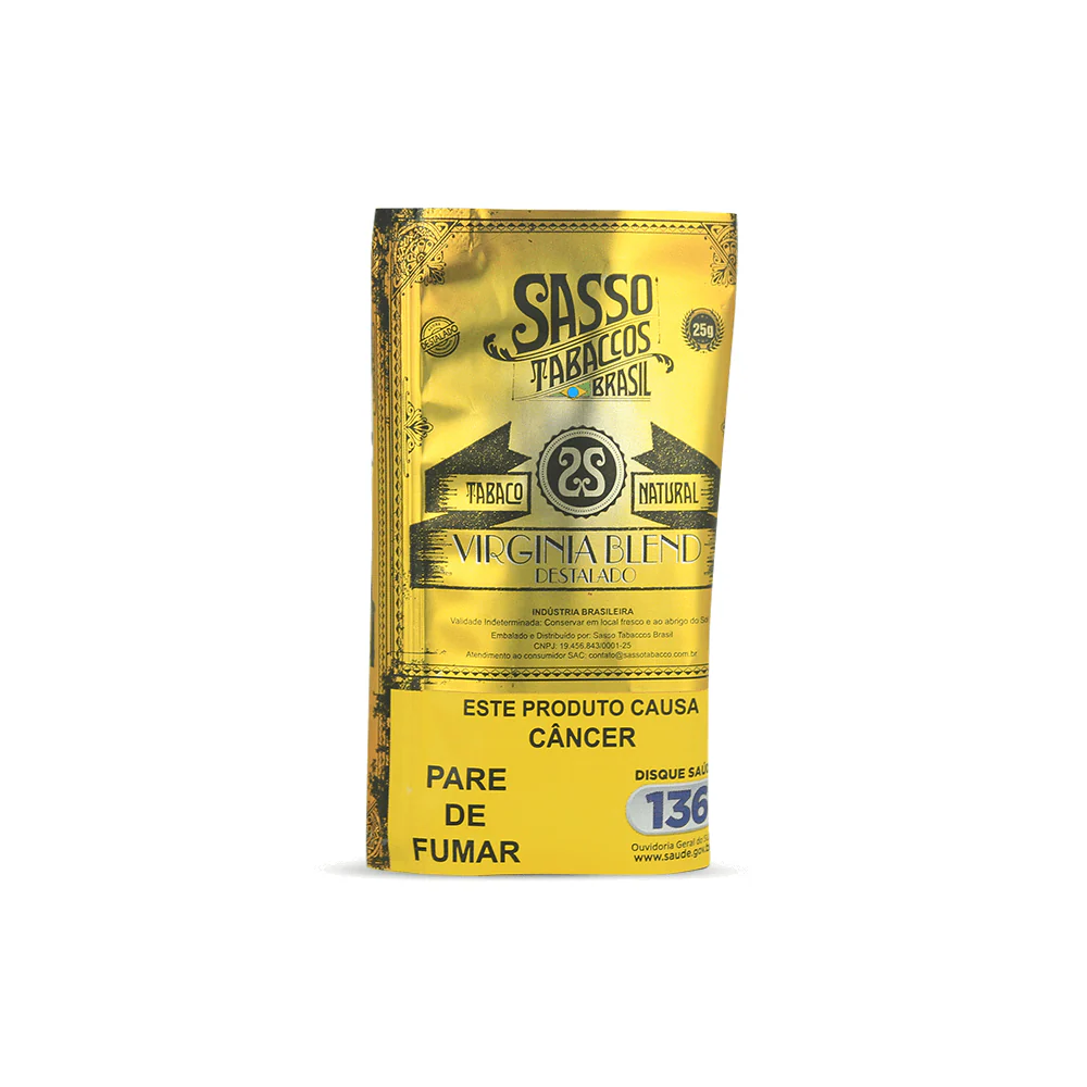 Tabaco Sasso Natural Virginia Blend 25g